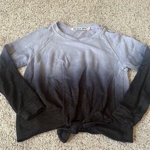 Michael Stars Gray and Black Ombre Top